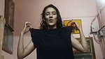 dark nipple boob of desi slim girl