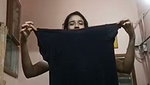 dark nipple boob of desi slim girl