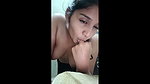 Beautiful hot girl show her boobs  enjoying