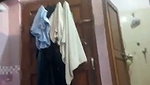beautiful slim girlfriend showing her figure  pissing
