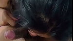 College student giving Blowjob to teacher for practical marks
