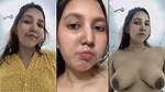 Punjabi beautiful girl showing her hot boobs