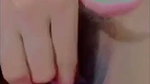Sexy girl showing  rubing her juice pussy