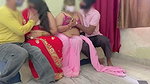 Two bhabhi fucking hard in Doggy position  enjoying