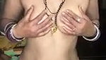 Village aunty showing her boobs rubing her pussy  show asshole