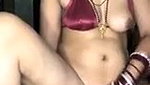 Nice bhabhi rubing her pussy  showing asshole