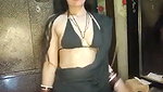 Priya bhabhi showing  pressing her boobs