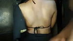 Priya bhabhi showing  pressing her boobs