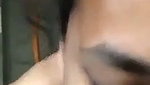 Bhabhi applying chocolate on dick  give Blowjob