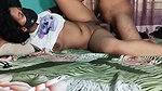 Boyfriend drilling his girlfriend pussy  riding