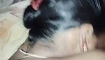 Husband fucking hard his wife on bed  moan