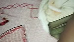 Husband fucking hard his wife on bed  moan