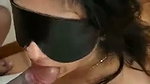 blind folded girl bj