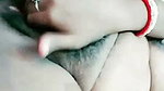 Beautiful aunty Fingering her pussy