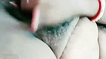 Beautiful aunty Fingering her pussy