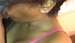 Beautiful girl suck his bf cock  enjoying