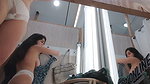 Beautiful Mumbai girl showing her boob while changing