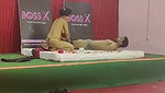 Bengali model tina enjoying with Boyfriend in stage show