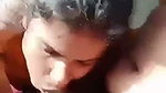 Boyfriend cum inside gf mouth