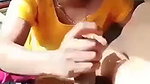 Boyfriend cum inside gf mouth