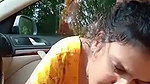 Boyfriend cum inside gf mouth
