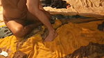 Naughty bhabhi riding  showing her sexy boob