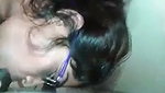 Sexy aunty give deeply Blowjob