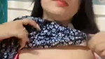 Tanu showing her huge boob