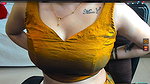 Hot Curvy Girl Squeezes Her Giant Sweaty Coconuts