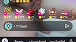 Aunty taking bath  showing on live