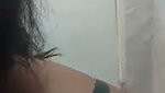 Beautiful girl suck cock  enjoying with bf in bathroom