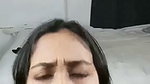 Beautiful sexy girl showing her boob  drilling her pussy with dilo