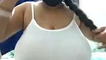 Bhabhi showing her huge boob
