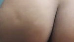 Big ass aunty riding slowly