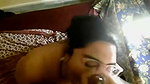 Hot aunty give Blowjob  cum on her face