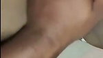 Husband cum on her wife face