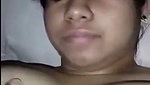 Husband cum on her wife face