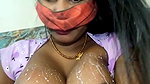Sweaty Milk Tankers Slapping on Curvy Indian Body