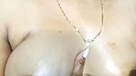 Sweaty Thick Desi Teases with Stiff Nippled Coconuts
