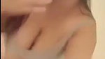 Reshma showing her black boob