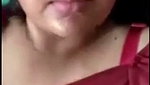 Reshma showing her huge boob  enjoying
