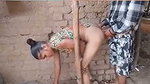 Village bhabhi fucking in Doggy position with neighbor devar