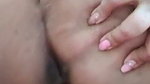 Wow girl showing her asshole  using dilo