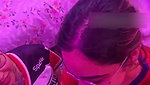 Hot indian babes giving double blowjob