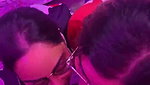 Hot indian babes giving double blowjob