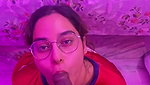 Hot indian babes giving double blowjob