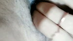 Cute and beautiful girl fingering pussy in bathroom
