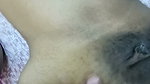 Sexy young girl showing pussy on bed