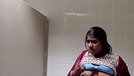 Hot Tamil Dusky girl strip on selfie
