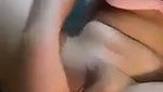 Assam girl using Cucumber to drill her pussy